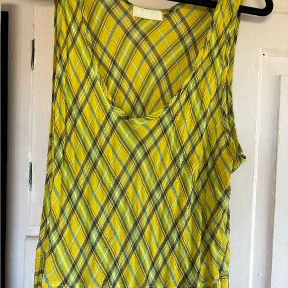 CP shades yellow plaid spinning dress - Picture 3 of 3